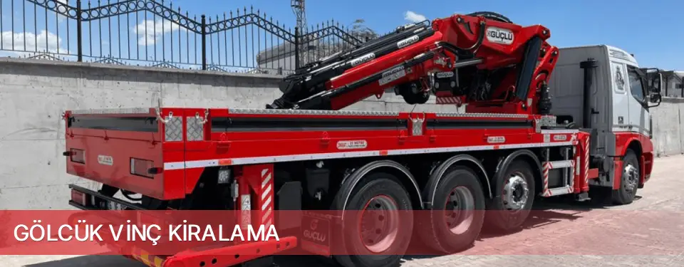 Gölcük İlçemi Vinç Kiralama